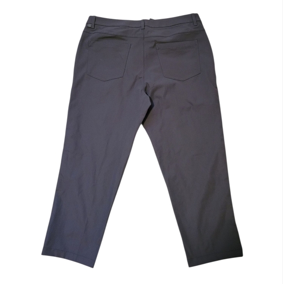 Lululemon Men's ABC Relaxed-Fit 5 Pocket Pants # M5AXTS Gray Waist 36 X 26 Long - Picture 12 of 14